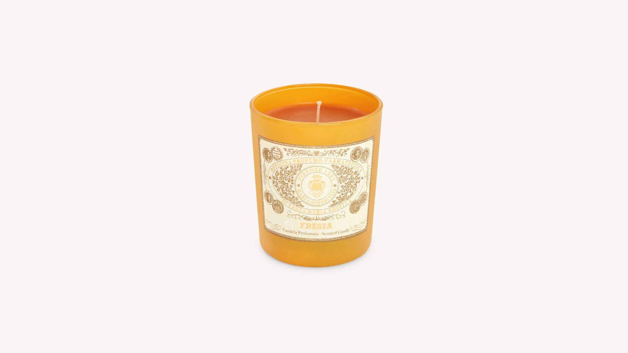 fresia_scented_candle_1.webp Santa Maria Novella Glass Candles>Fresia Scented Candle