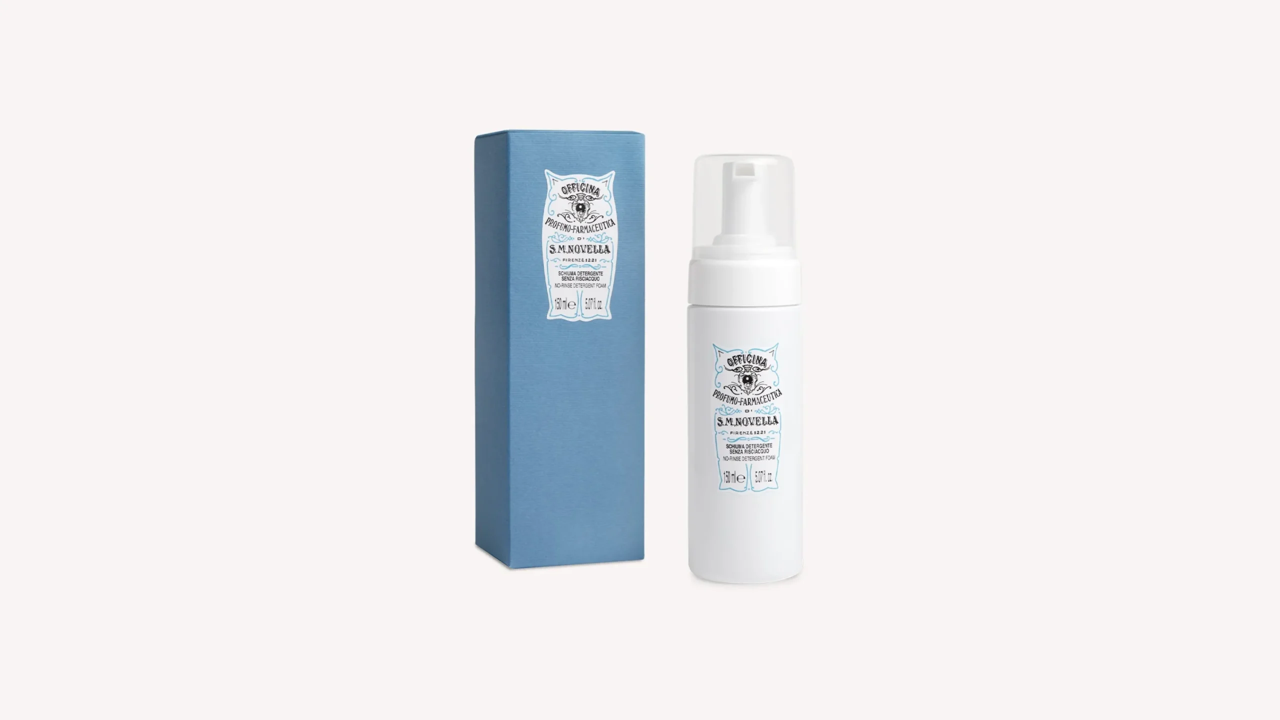 norinse_detergent_foam_1.webp Santa Maria Novella Pets>No-rinse Detergent Foam