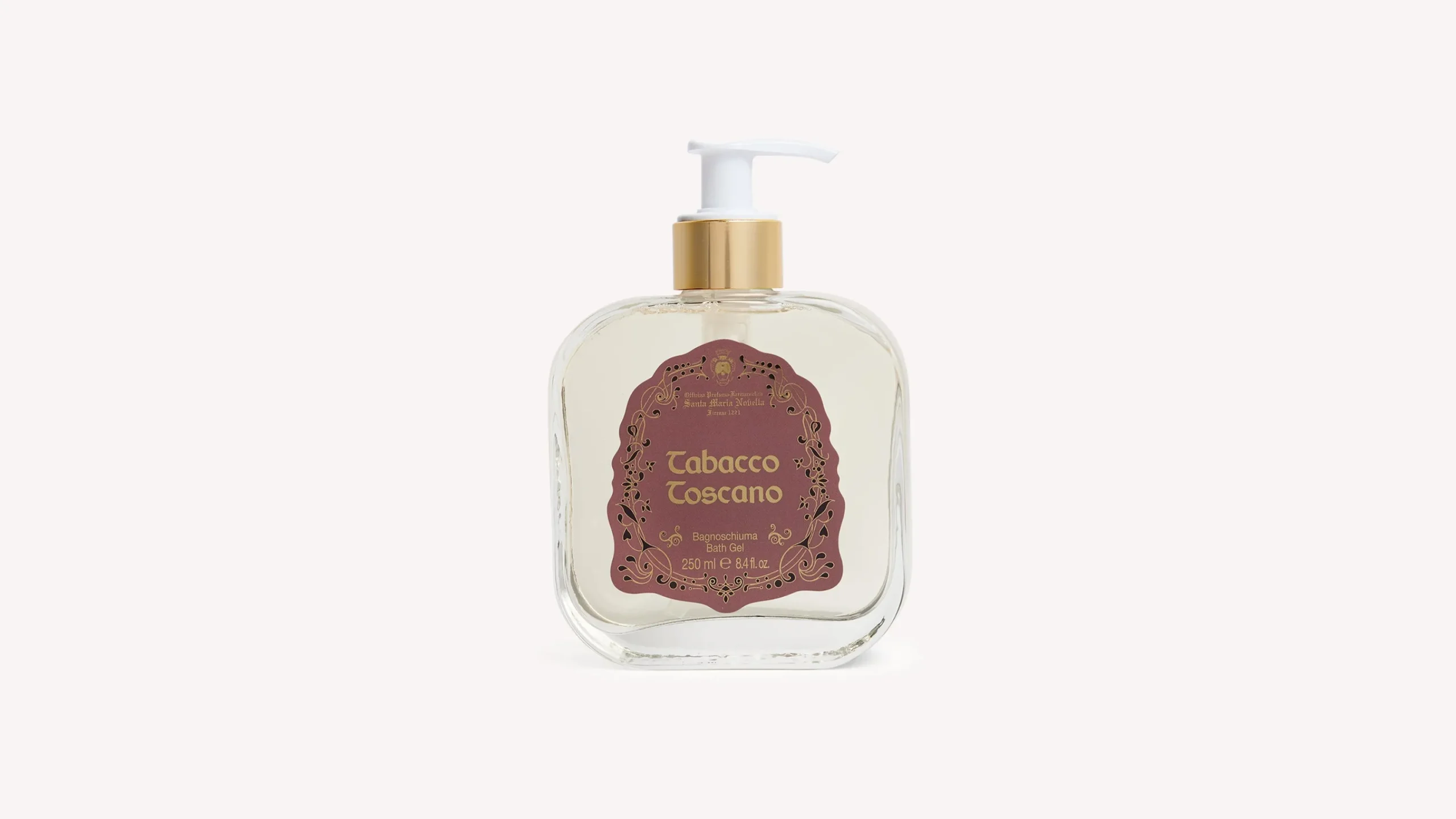 tabacco_toscano_bath_gel_1.webp Santa Maria Novella Bath Gels>Tabacco Toscano Bath Gel